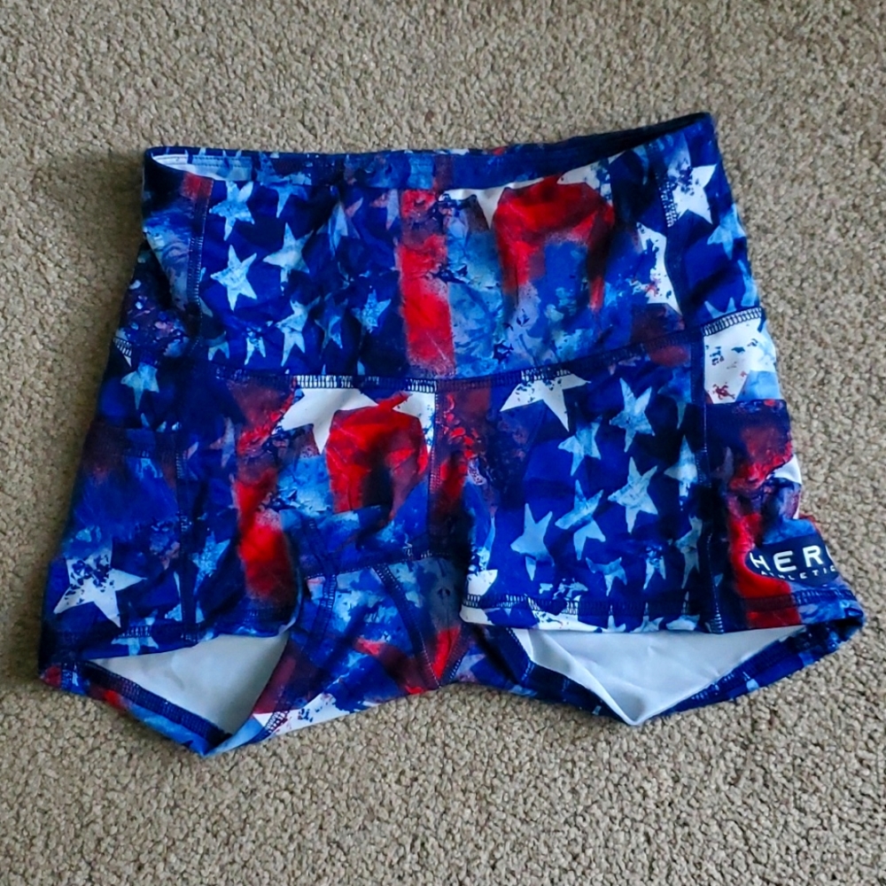 Fourth Of July Athletic Shorts